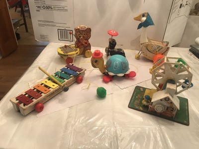 fisher price mother goose pull toy