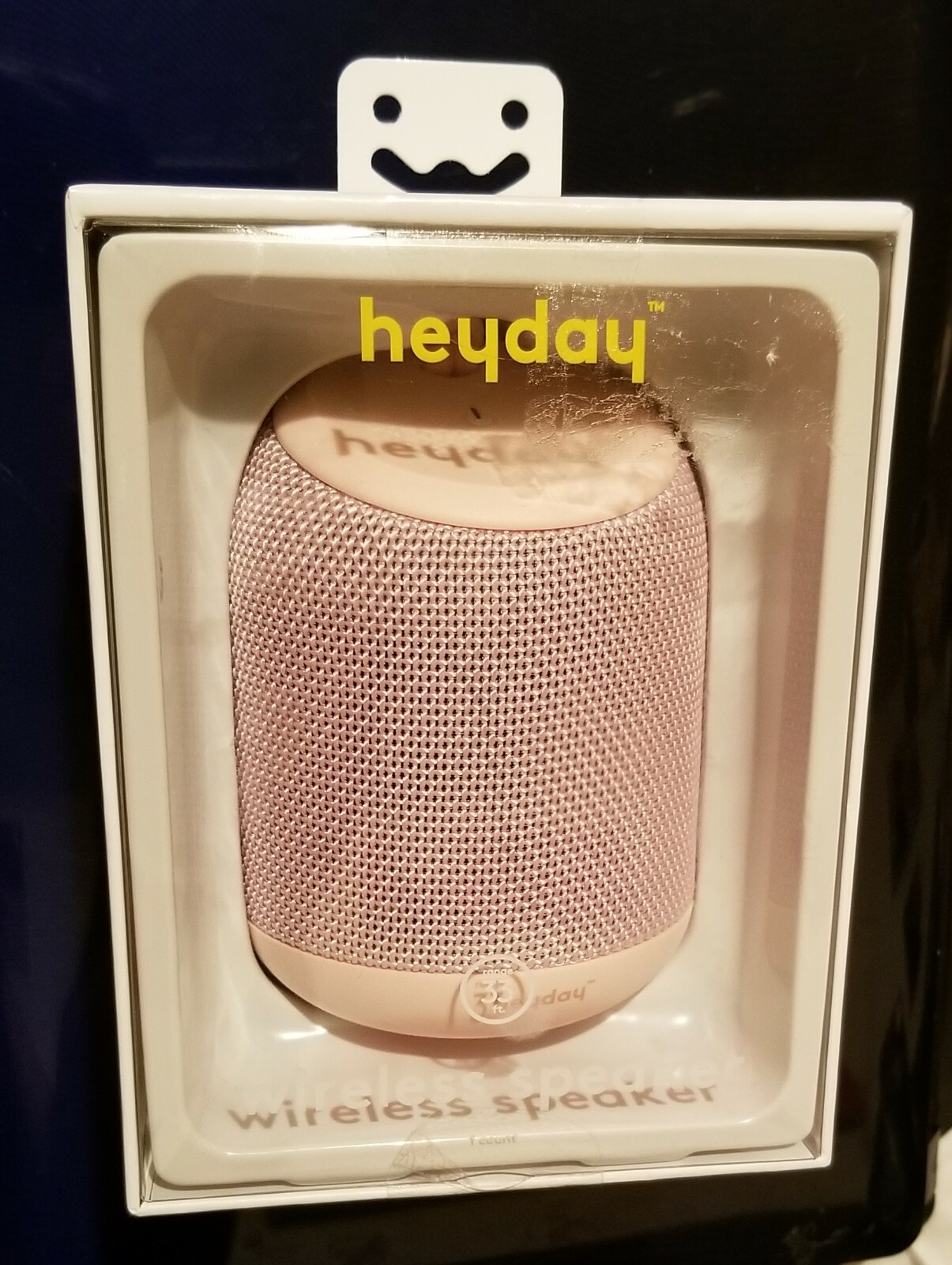 heyday pink speaker