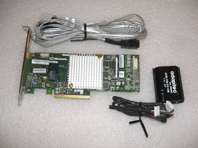 Adaptec ASR-8405 Raid Controller 12Gb/s, PCIe x8, 1GB  (Auswahl SAS Kabel / BBU)