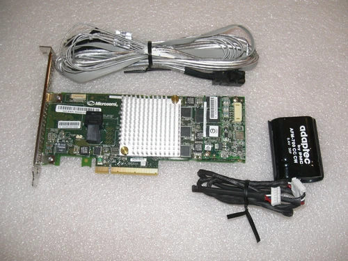 Adaptec ASR-8405 Raid Controller 12Gb/s, PCIe x8, 1GB (Auswahl SAS Kabel / BBU)