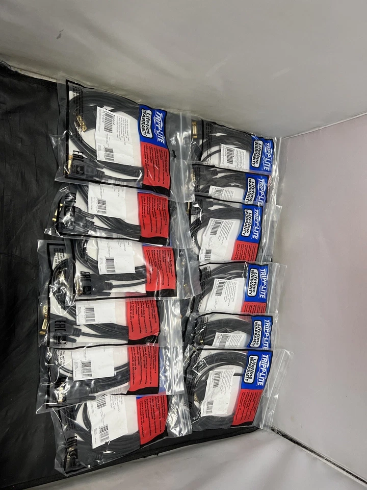 Lot 10 TRIPP-LITE VGA MONITOR EXTENSION CABLE, HD15 MALE/FEMALE - 10FT P510-010 - Image 2 of 4