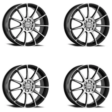 Set 4 16" Maxxim 44B Champ 16x7 Wheels 4x100 4x4.5 40mm Rims