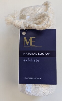 Modern Expressions Loofah Exfoliates Dead Skin Cells 2022 New 5'' X 2'' Sealed