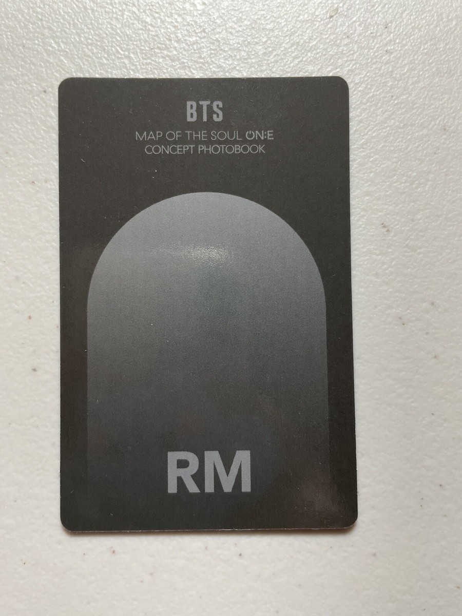 BTS RM NAMJOON MAP OF THE SOUL MOTS CONCEPT BOOK ROUTE PHOTOCARD
