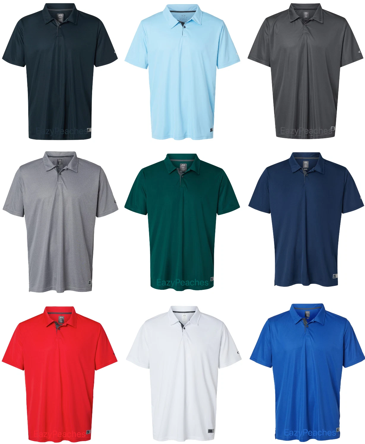 OAKLEY Men's Size S-4XL Team Issue Hydrolix Shirt, Athletic Dri-Fit Golf Polo