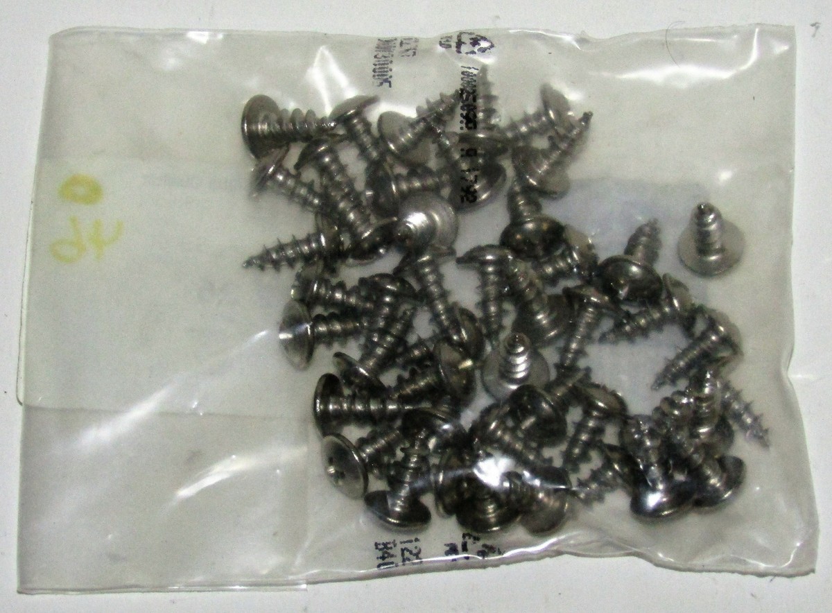 NEW GENUINE MERCEDES BENZ BUTTON HEAD SCREW LOT OF 46 OEM PART NO 
