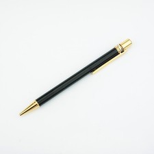 Penna a sfera vintage Must de Cartier Trinity lacca nera