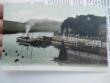 CLAYMORE PORTREE SKYE    - VINTAGE  POSTCARD   P19  PKT I  BY  MACKAY  - DAMAGE 