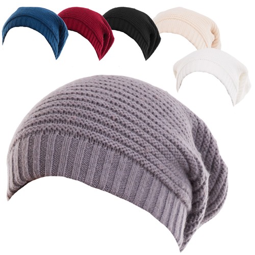 Cappello donna tricot invernale maglia grossa cappellino ANGORA nuovo  8-16-5 | eBay