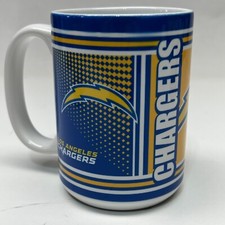 Taza de café Los Angeles Chargers 15 oz taza de cerámica estilo héroe mercancía oficial de la NFL
