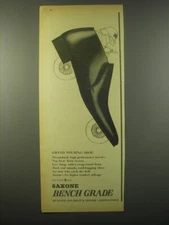 1965 Saxone Top Gear Shoes Ad - Grand touring shoe