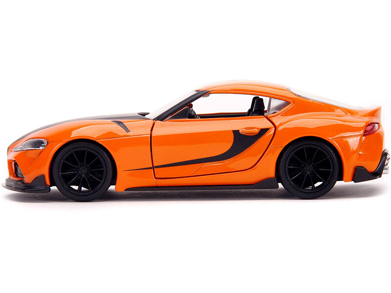 TOYOTA GR SUPRA ORANGE FAST & FURIOUS F9 2021 1/32 DIECAST MODEL