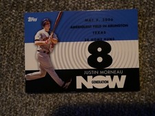 2007 Topps Generation Now Insert #GN124 Twins Justin Morneau Baseball Card