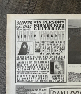 Vinnie Vincent Euphoria for sale | eBay