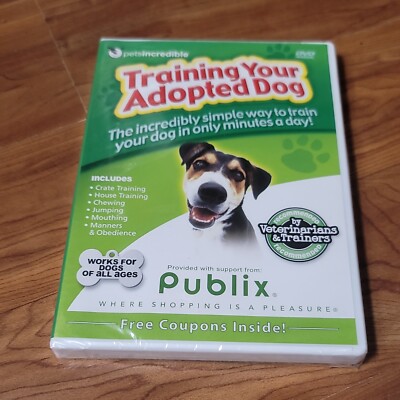 Training Your Adopted Dog (DVD, 2008) Animal Planet Publix
