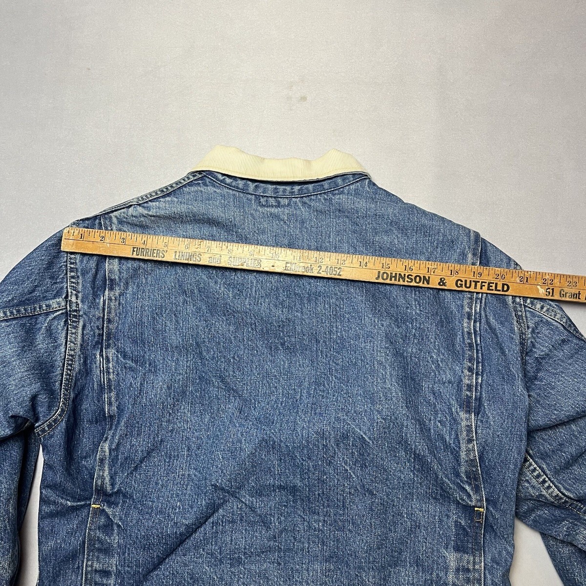 Vintage 50s Big Smith Buckaroo Sanforized Blue DenimTrucker Vintage 50s Big Smith Buckaroo Sanforized Blue DenimTrucker
