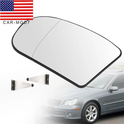 Mirror Glasses Driver Left Side Heated for Mercedes E C Class Hand 2038100121