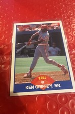 1989 Score - Ken Griffey Sr. #609 Cincinnati Reds.