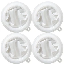 4 Pieces 200 Mesh Strainer Kitchen Food Filter，Ultra-Fine Nylon Mesh Sieve，Plast