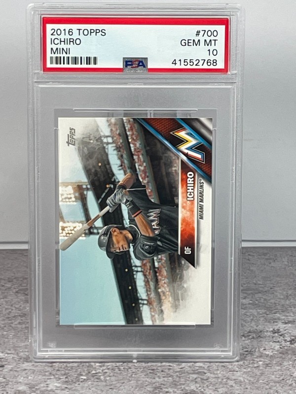 2016 Topps Mini - Ichiro Suzuki #700 - HOF PSA 10