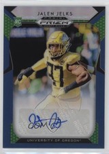 2019 Panini Prizm Draft Draft Picks Blue Prizm Auto Jalen Jelks #166 Auto 0y6s