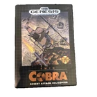 Sega Genesis Twin Cobra Desert Attack Helicopter Complete with Manual Tested CIB