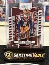 2023 Panini Absolute Football Garrett Williams Arizona Cardinals Rookie Card. rookie card picture