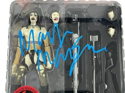 Marilyn Manson Autographed Signed Fewture Action Figure The