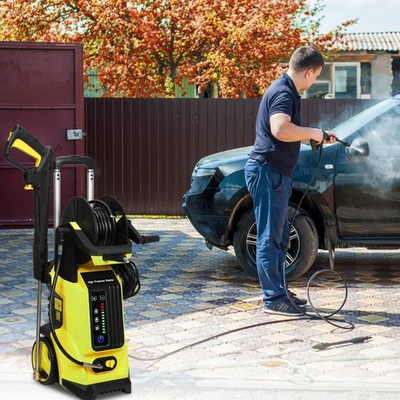 #ad Portable High Pressure Washer 3800PSI Max with Touch Screen Adjustment Pressure $119.99