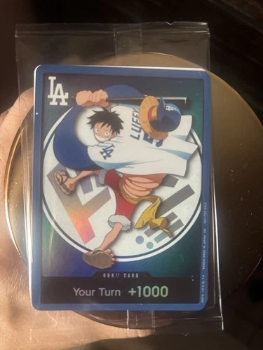 2026 ONE PIECE X DODGERS PROMO MONKEY D. LUFFY DON CARD