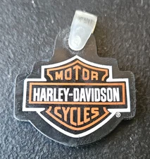 HARLEY DAVIDSON, MOTOR CYCLES. ADVERTISNG KEYRING. LOMA LINDA. QUAID SOUVENIR