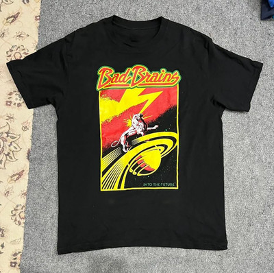 Into The Future Bad Brains Hardcore punk T-Shirt Cotton Men Women RI_040