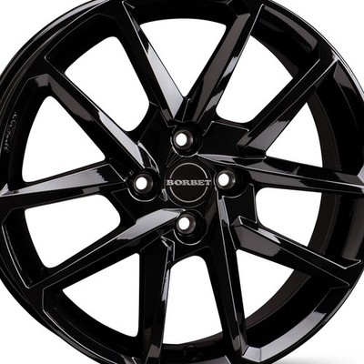 4 Borbet Wheels N 6.5x16 ET37 4x100 SW for Toyota Corolla iQ Yaris