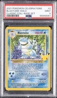 2021 POKEMON CELEBRATIONS CLASSIC COLLECTION #2 BLASTOISE-HOLO PSA 9