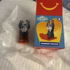 McDonald’s 2025 Zootopia Happy Meal Toy-Pawbert Pelter #8 Brand new