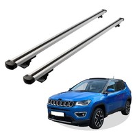 DachträGer Passend FüR Jeep Compass Ab Baujahr 2018 V1 In Silber
