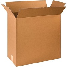 BOX USA 24x12x24 Corrugated Boxes, Large, 24L x 12W x 24H, Pack of 10  Shipping