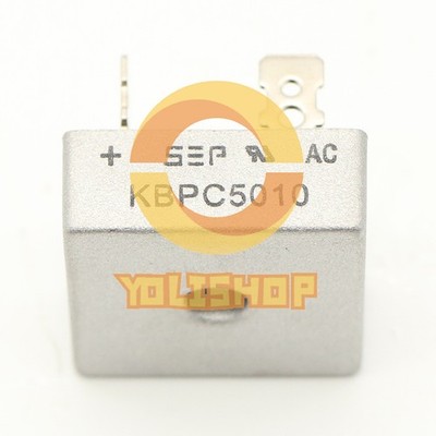 KBPC5010 50A 1000V Metal Case Single Phases Diode Bridge Rectifier