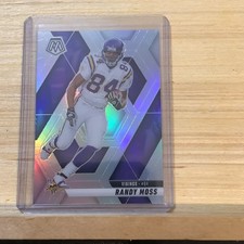 2025 Panini Mosaic Silver Prizm #134: Randy Moss - Vikings P-2