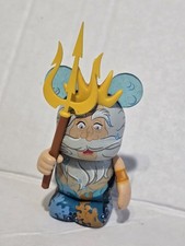 King Triton w Spear 3" Vinylmation The Little Mermaid Series Ariel Flounder