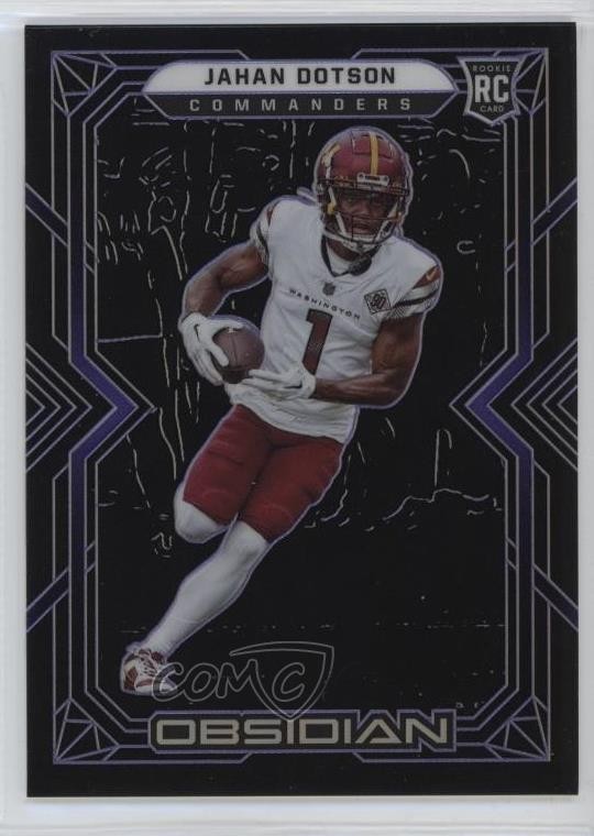 2022 Panini Obsidian Rookies Jahan Dotson #114 1ew0