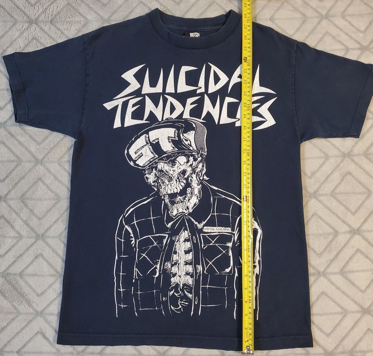 SUICIDAL TENDENCIES Metal Mulisha T Shirt Skeleton Large Print