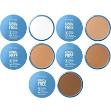 Rimmel London Kind & Free Natural Finish Vegan Pressed Face Powders - NEW