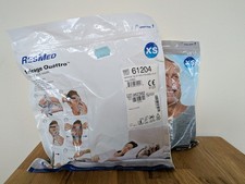 2x Resmed Mirage Quattro Air Full-Face Mask Maske Beatmung NEU Größe XS