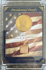 Grover Cleveland Commemorative Coin White House Relic Card Limited Edition