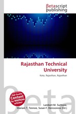 Lambert M. Surhone (u. a.) | Rajasthan Techni...