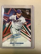 2026 Topps Cody Freeman  Baseball Card BLACK AUTO RC #5 /10#BSA-CFR🔥🔥🔥