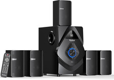 Home Theater System Wireless Rear Satellite Speakers 800W 6.5Inch Subwoofer 5.1/