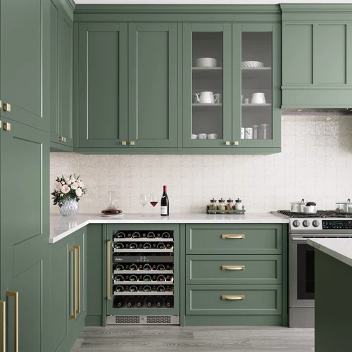 Avallon AWC242DZRH 24"W 45 Bottle Capacity Dual Zone Wine Cooler - Stainless - Picture 11 of 12