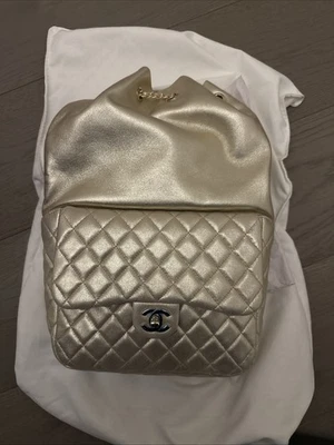 Chanel Seoul Gold Lambskin Backpack Brand New Sealed With Dust Bag - Image 1 of 4